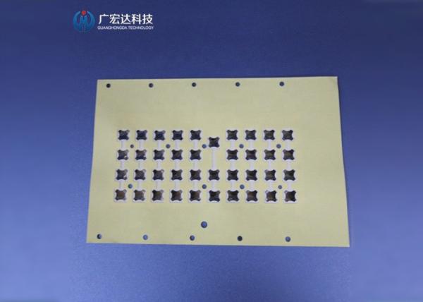 Buy cheap Yellow PET Customerized Silicon Metal Dome Array For Bank Facilities Keys from wholesalers