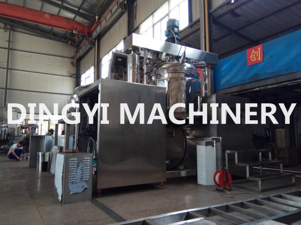 Buy cheap HMI Control Vacuum Homogenizer Mixer , Cosmetic Cream Mixing Machine 50Hz/60Hz from wholesalers