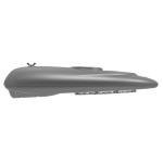Roadway Lighting Wave Gray Waterproof LED Street Light 90W 2700-6500K 5 Years