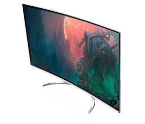 Wholesale Curved Gaming Desktop Monitor , Frameless Full HD LED Computer Monitor from china suppliers