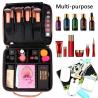 Buy cheap Shake Proof PU Leather Makeup Storage Bag With Eva Dividers from wholesalers