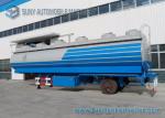 Transportation 48000L Q345 Mild Steel Oil Tank Trailer 3 Axle