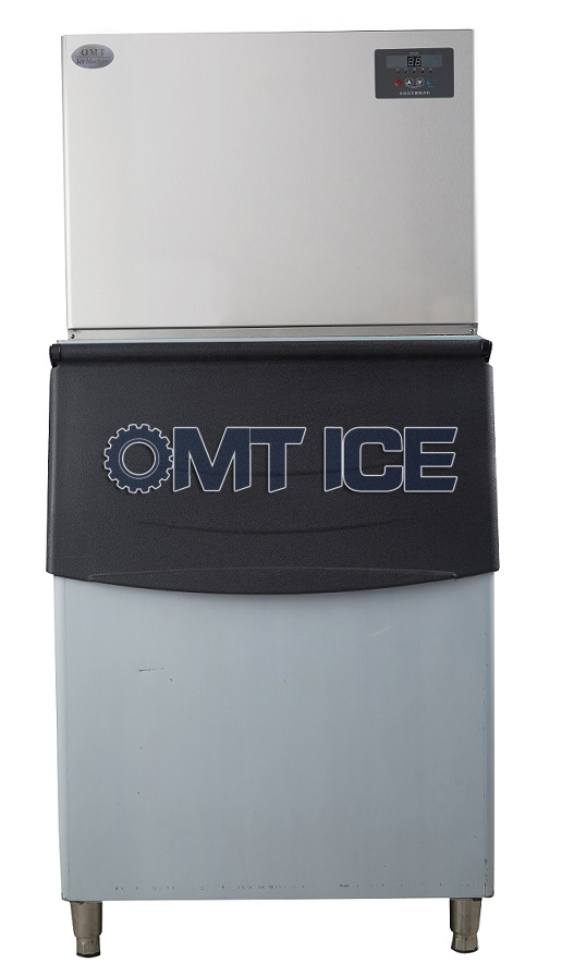 Automatic Operation Commercial Cube Ice Machine Space Saving Ice Cube Maker Machine