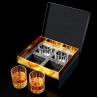 Buy cheap 350ml Customized Whiskey Decanter Set Bourbon Glass Gift Set Luxurios For Friends from wholesalers