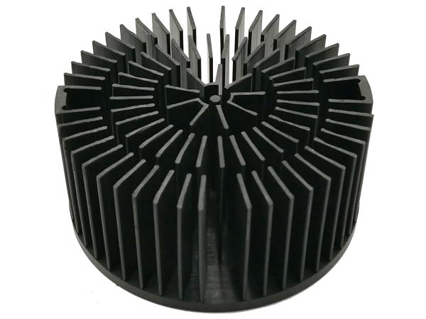 Buy cheap Black Anodized Cold Forged Aluminum Heat Sink Rustproof AL1070 from wholesalers