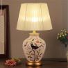Buy cheap Vintage Retro Country Chinese Porcelain Ceramic Fabric E27 Dimmer Table porcelain lamp(WH-MTB-107) from wholesalers