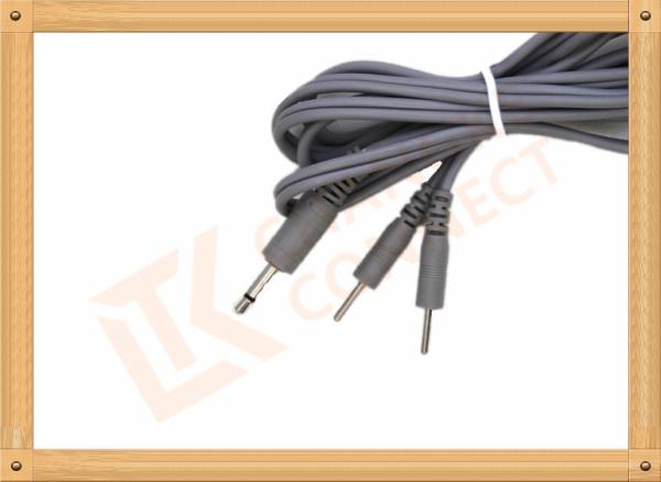 Buy cheap 3.5 TO 2.0 2 Pin Y Type Tens Unit Cables Medial Tens Unit Leads from wholesalers