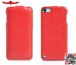 100% Perfect Fit Genuine Leather Flip Cover Case For Ipod Touch 5 High Quality