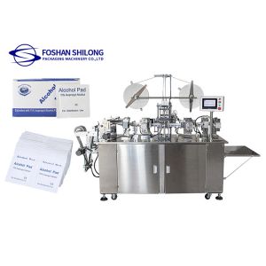 Buy cheap Non Woven Alcohol Swab Making Machine PLC Control Pads Packing from wholesalers