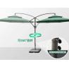 Buy cheap 2.7m Customized Logo Polyester Large Tilting Patio Umbrella Parasol from wholesalers