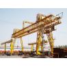 Buy cheap Heavy Duty Double Girder Gantry Crane 10-75t Lifting Capacity Schneider Motor A5-A8 Working Duty from wholesalers
