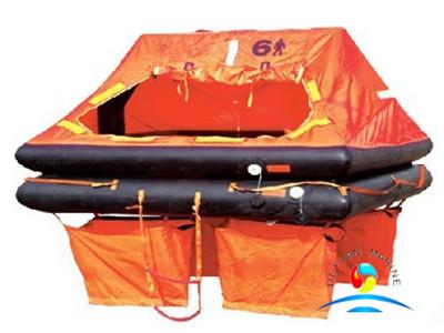 Buy cheap Hot sale Marine Life Saving Equipment 30 Man Throw Over Board Liferaft from wholesalers