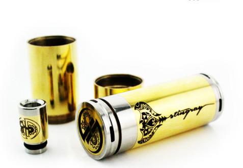 Buy cheap Wholsale Stainless Steel and Gold Stingray Clone Mechancial Mod from wholesalers