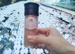 Customized 90ml Plastic Lid Salt and Pepper Grinder Glass Jar With Condiment