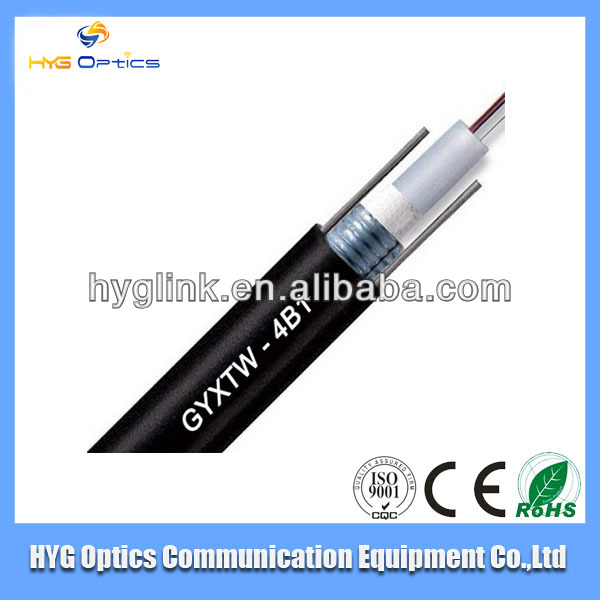 GYXTW Outdoor Fiber Cable With HDPE Sheath Water Blocking