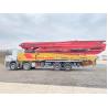 Buy cheap SYM5449THB Sany Benz Used Concrete Pump Truck 56m 49M 62M 60M 2020 White Orange And Red Color from wholesalers