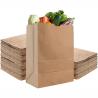Buy cheap Large Paper Bags Kraft Brown Paper Grocery Bags for Grocery Shopping from wholesalers