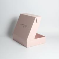 Buy cheap Custom Pink Clothes Jewelry Cosmetic Makeup Food Electronic Folding Corrugated product