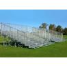 Buy cheap Fixed Outdoor Aluminum Bleachers Galvanized Steel Frame Low Maintenance from wholesalers