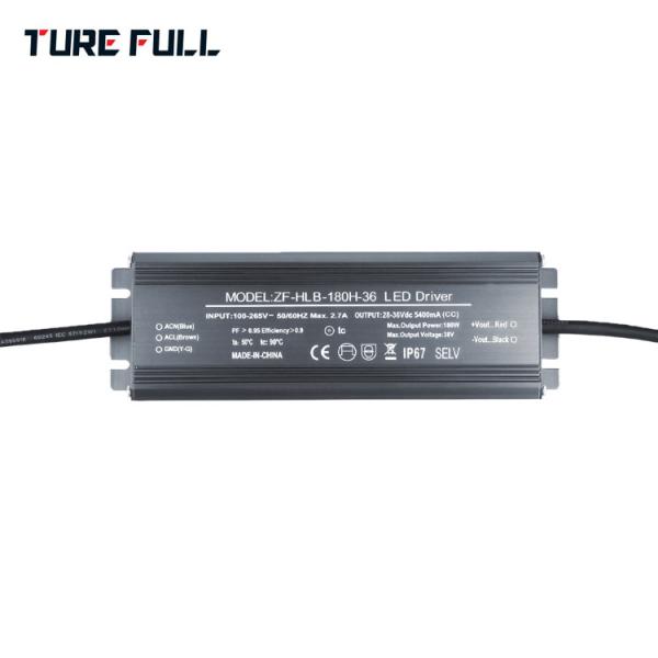 High Lumen cob waterproof IP65 outdoor led power pack supply 48 volts aluminum