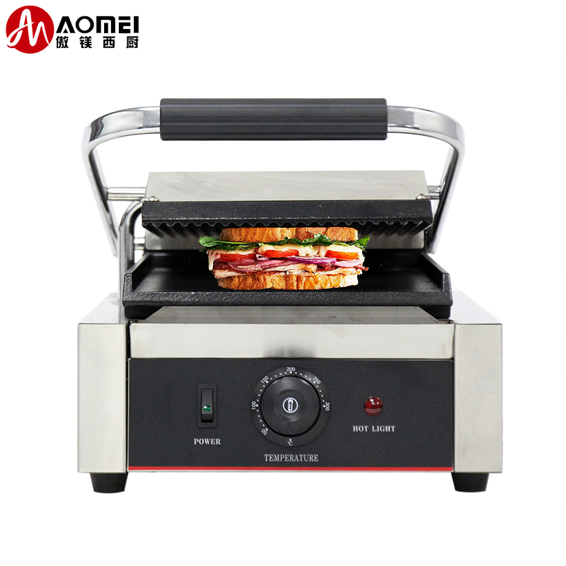 Single Head Electric Panini Press Sandwich Maker with NO App-Controlled Functionality
