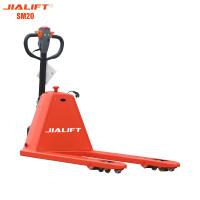Buy cheap Semi Electric Pedestrian Pallet Truck 2000kg 2 Tonne 2.5 Tonne product