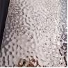 Buy cheap Hot hale 201 304 316 grade hammered stainless steel sheet embossed SS plate from wholesalers
