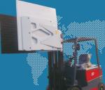 Home Appliance Carton Clamp Forklift Attachments 535-1850mm Opening