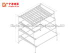 Aluminum Alloy Sliding Roller Track , Flat Type The Shelf Storage Rack