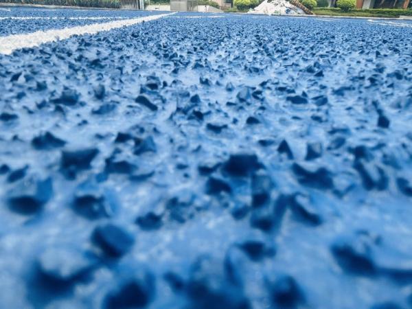 Buy cheap Blue Fireproof Sports Rubber Floor Playground Slip Resistant from wholesalers