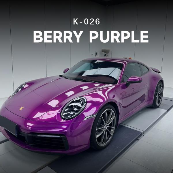 Buy cheap Berry Purple TPU Color Paint Protection Film Car Full Wrap 7.5mil K-026 from wholesalers