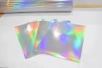 Eco-Solvent / UV Printable Adhesive Holographic Laser Vinyl Sticker With For