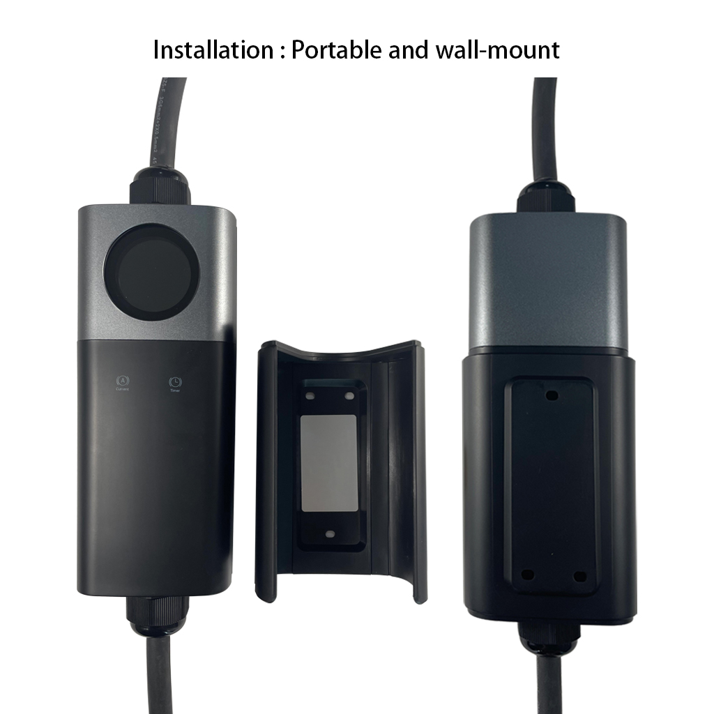 7kw 11kw 22kw Portable EV Charger GB/T EV Charging Station Type 2 Type 1