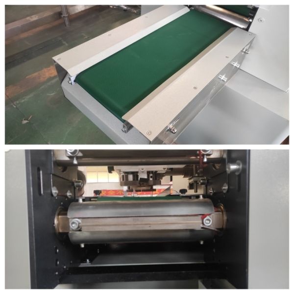 Dry Fruit Automatic Flow Wrapping Machine Bafu Cake Cookies Biscuit Packing Machine