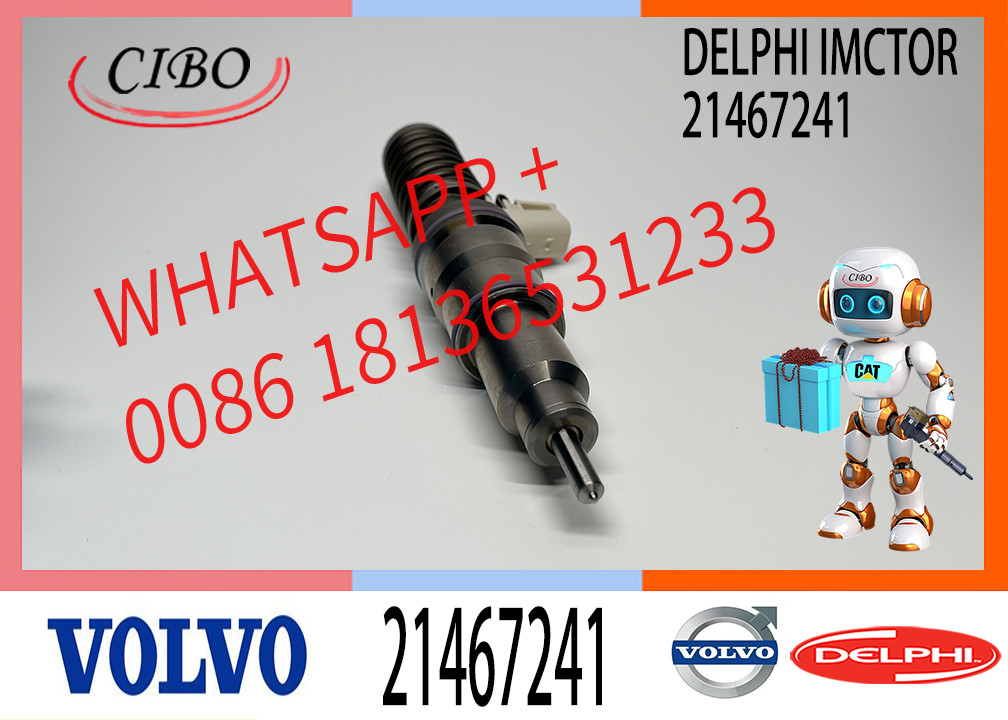 Fuel Injector BEBE4G15001 BEBE4L07001 21467241 22052765 22340639 52850-13670 Injector For VOL-VO Diesel Engine