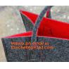 Buy cheap Cute fashion designer felt tote bag, reusable felt leisure handbags fashionable, felt clutch bag promotional convenient from wholesalers