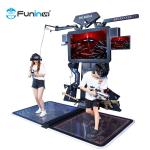 2 player VR FPS Shooting VR simulator tower defense VR game For Sales