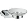 Buy cheap Bathroom fixtures towel hanger,towel rail high brass soap dish with glass from wholesalers