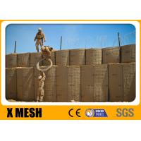 Buy cheap Welded Gabion Baskets Defensive Barrier Zinc Aluminum Alloy Coated For Military product