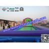 Buy cheap Outdoor Sport Game Zorb Ramp / Roller Ball Inflatable Steep Hill With Pool from wholesalers