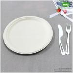 Biodegredable Sugarcane Australian Plate 6inch 7inch 9inch 10 Inch Beaded