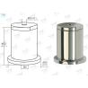 Buy cheap Affordable Nickel Color Ceiling Hanging System Φ2.0 mm Cable Hole Diameter from wholesalers