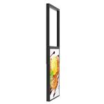 65" lcd screen two sided monitor digital signage advertising display