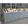 Buy cheap White Color Jewelry Store Showcases Jewellery Display Cabinets OEM / ODM Available from wholesalers