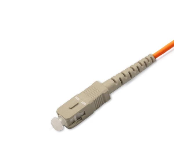 Buy cheap SC APC UPC 0.9mm Fiber Optic Connector Single Mode / Multi Mode from wholesalers