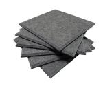 PET Fiber Decorative Soundproof Wall Panel Eco Friendly
