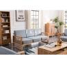 Buy cheap Northern Europe Solid Wood Frame With Seating Cushion Modern Furniture Sofa from wholesalers