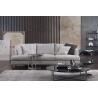 Buy cheap Custom Modern Sectional Sofa With Cushion , Fabric / Leather Living Room Sofa from wholesalers