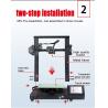 Buy cheap High Quality Desktop FDM S-20 3d Printer Home Color 3d Printer from wholesalers