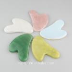 14cm Mini Crystal Jade Gua Sha Stone Face Massager